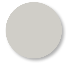 Color circle of Sherwin-Williams Agreeable Grey